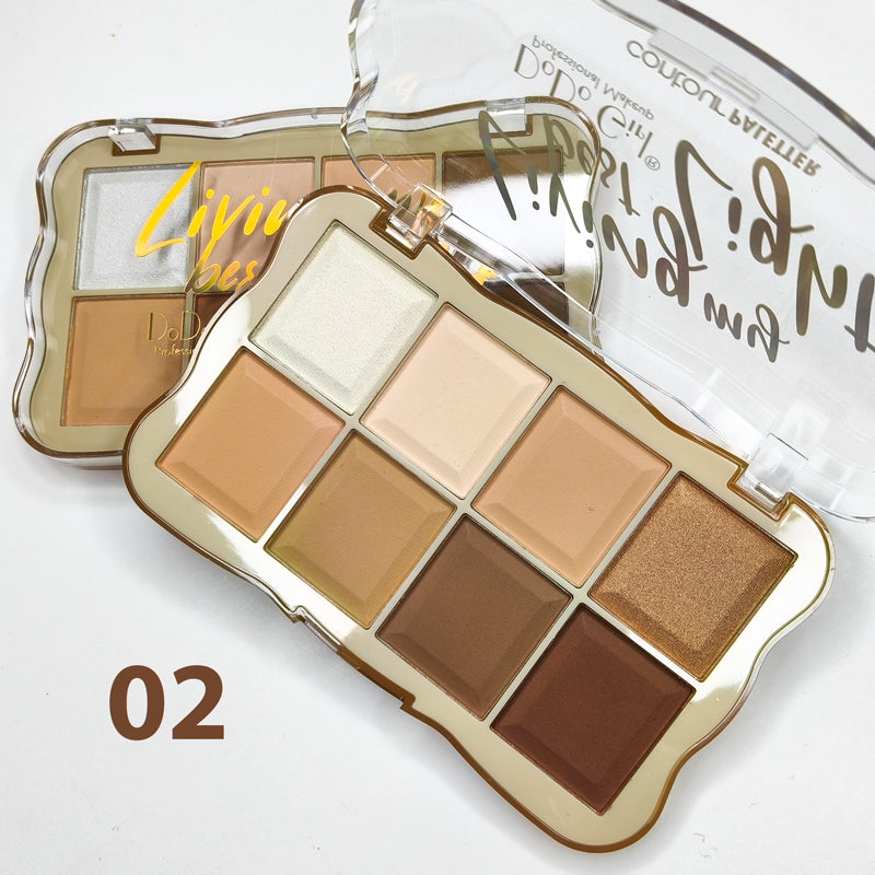 Contour Palette Living My Best Light - Dodo Girl