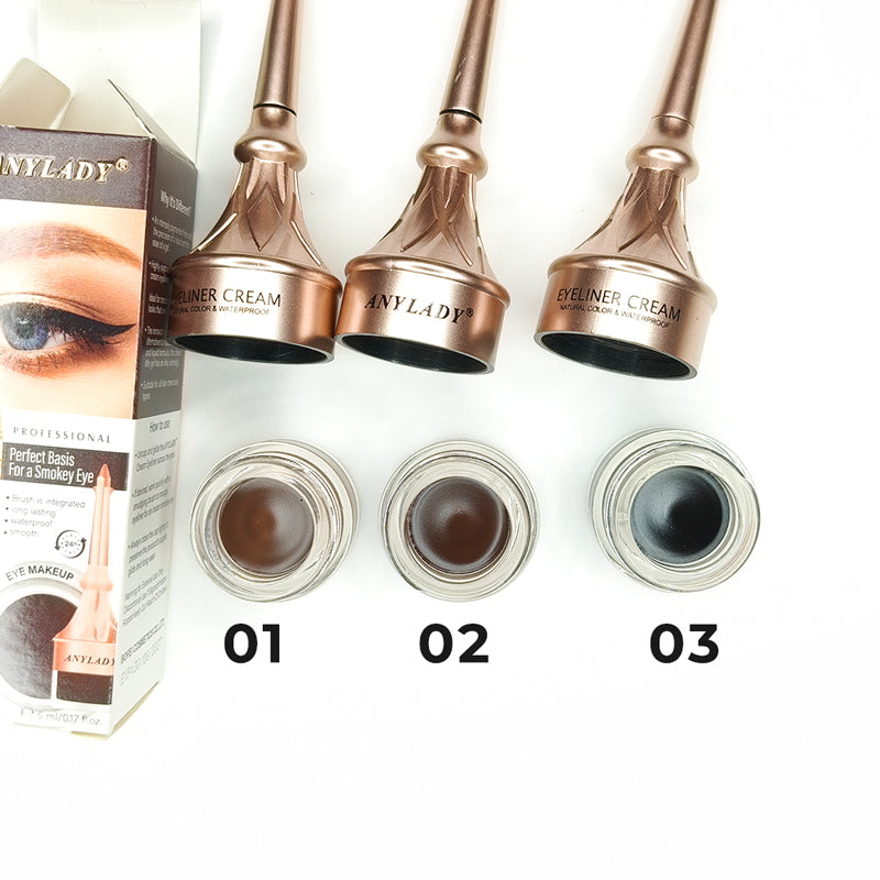 Eyeliner Cream waterproof - Anylady