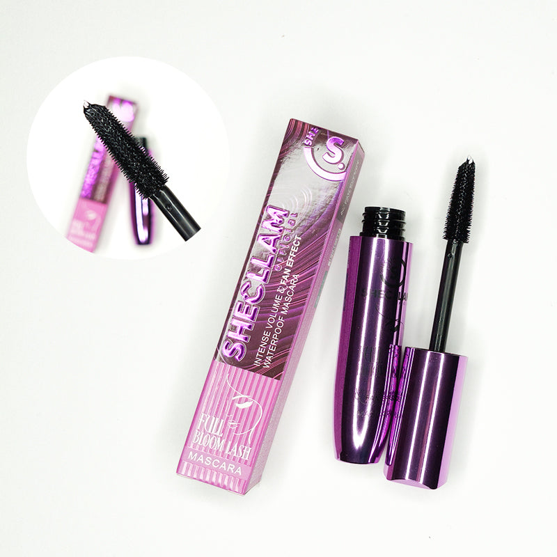 Black Mascara waterproof - Shecllam