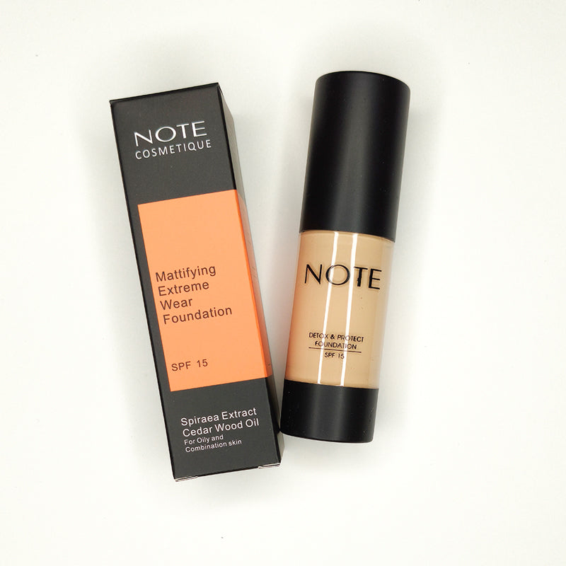 Fond de Teint Mattifying Extreme Wear - Note