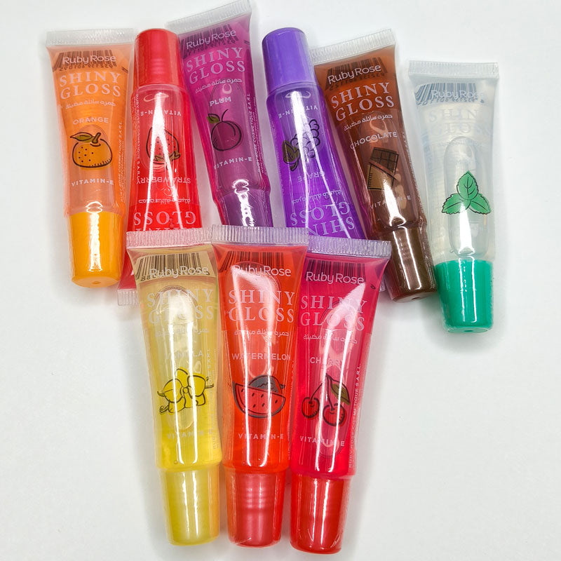 Shiny Lip Gloss - Ruby Rose