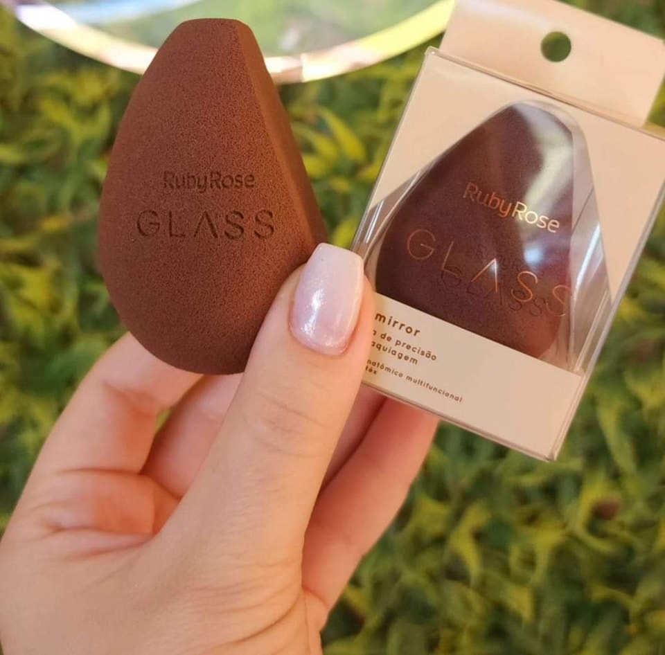 Beauty Blender Glass - Ruby Rose
