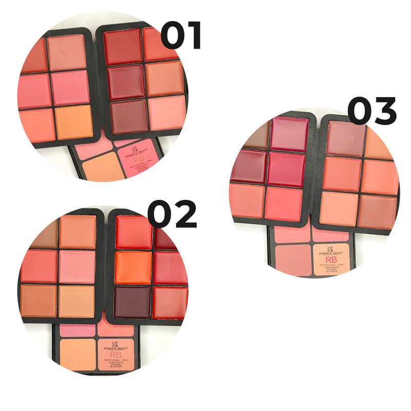 Contour & Creamy Blusher - Romantic Bright