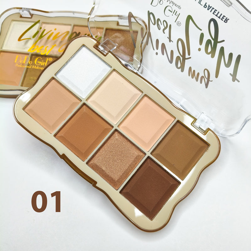 Contour Palette Living My Best Light - Dodo Girl